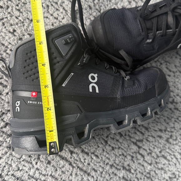 On Running Black and Gray High-Top Shoes - Picture 10 of 13